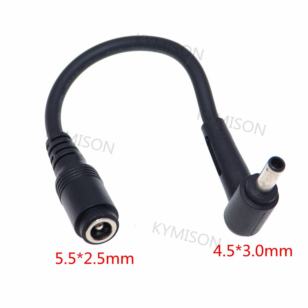 Cable Lock Laptop - DC jack 5.5*2.5 dişi 4.5*3.0mm erkek