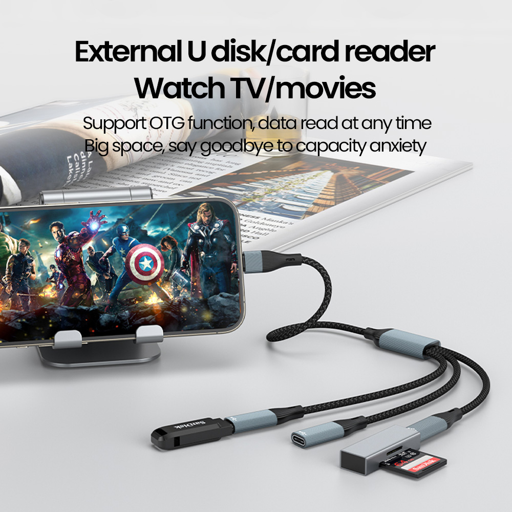 3'ü 1 arada Tip C Hub USB Hub  - Cable Lock Laptop incelemesi ve fiyatı