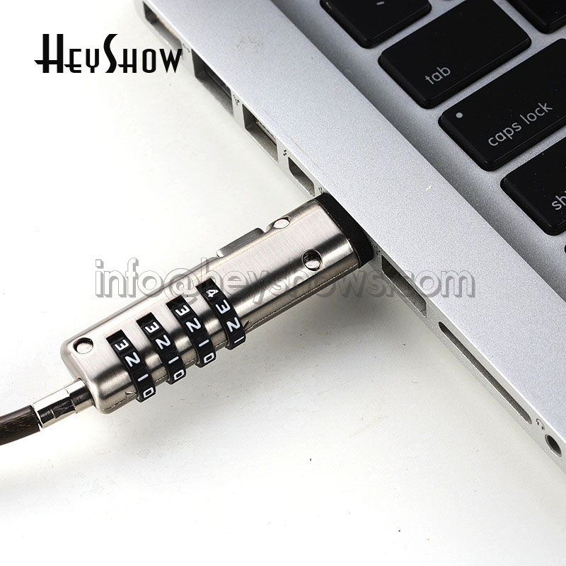 4 Haneli Şifreyle Korumalı USB - Cable Lock Laptop incelemesi ve fiyatı