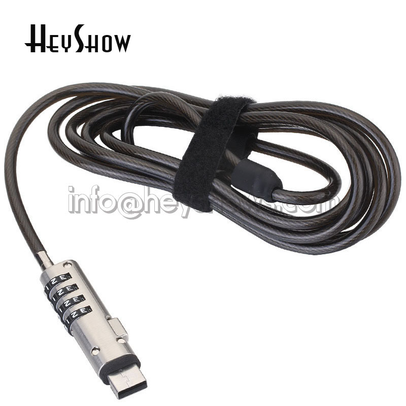 4 Haneli Şifreyle Korumalı USB - Cable Lock Laptop incelemesi ve fiyatı