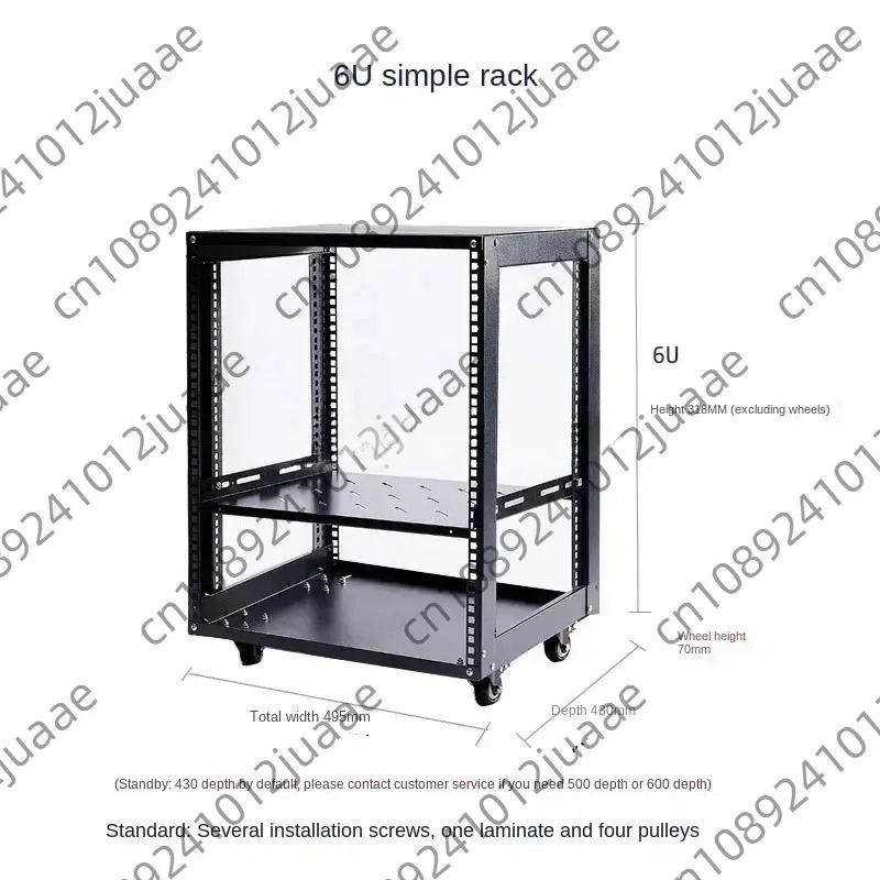 18U Basit Açık Ağ Kabini 2mm A - Server Rack Shelf incelemesi ve fiyatı