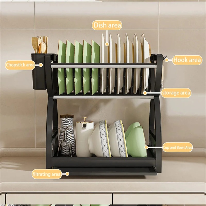 2 Katmanlı Bulaşık Kurutma Raf - Server Rack Shelf incelemesi ve fiyatı