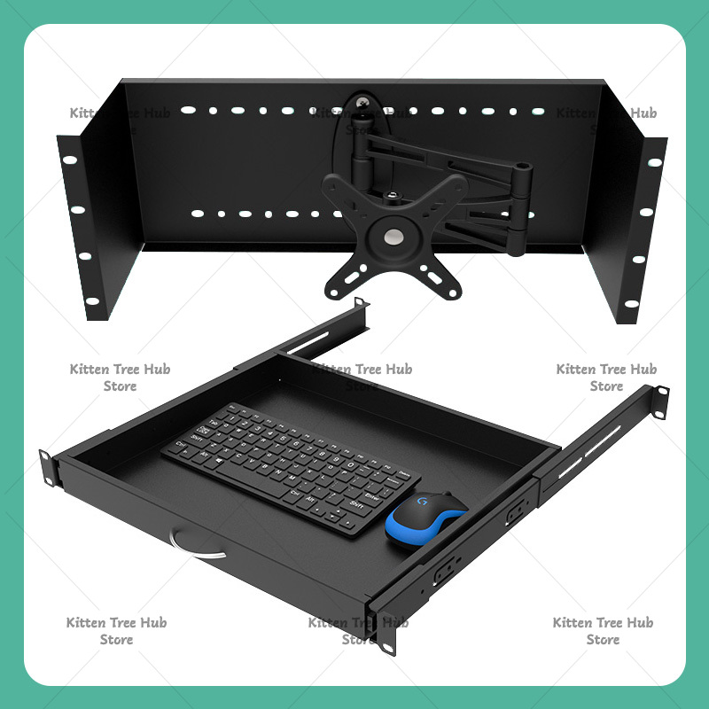 Ağ Kabinleri için 1U Çekmeceli - Server Rack Shelf incelemesi ve fiyatı